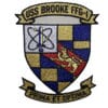 USS BROOKE FFG-1 Patch – Sew On