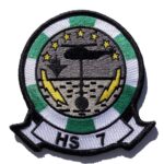 HS-7 Dusty Dogs Squadron Patch – Sew On