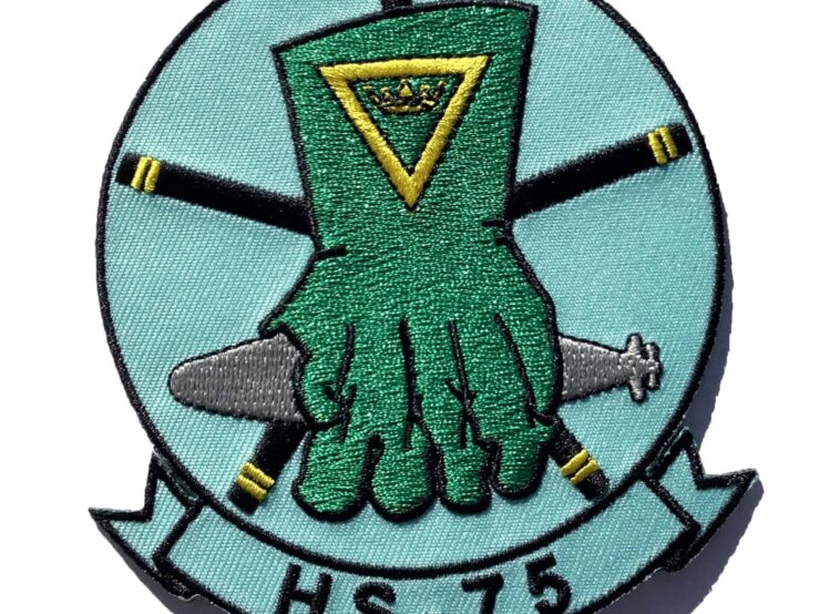 HS-75 Emerald Knights Squadron Patch – Sew On