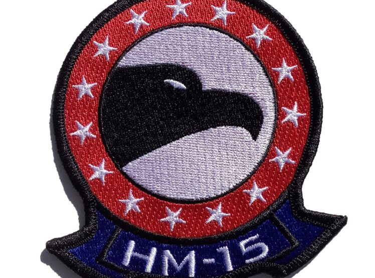 HM-15 Blackhawks Squadron Patch – Sew On