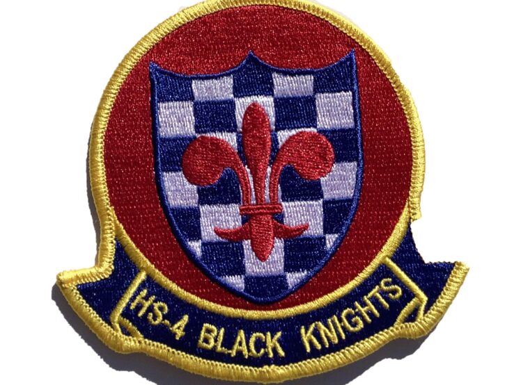 HS-4 Black Knights Squadron Patch – Sew On