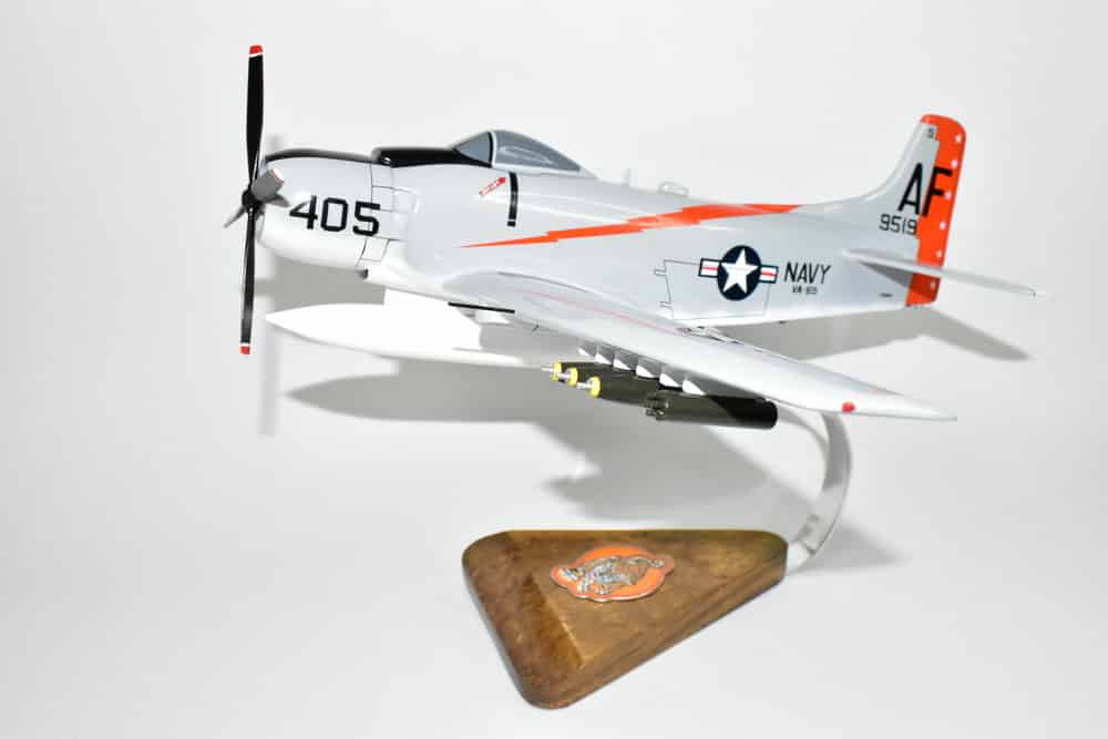 VA-65 Tigers A-1H Skyraider Model