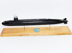 USS Maine SSBN-741 Submarine Model (Black Hull)