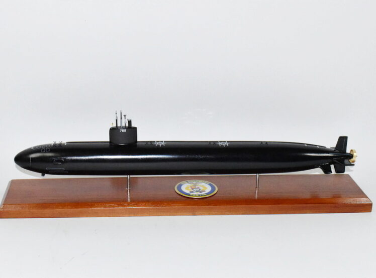 USS Columbus SSN-762 (Black Hull) Submarine Model