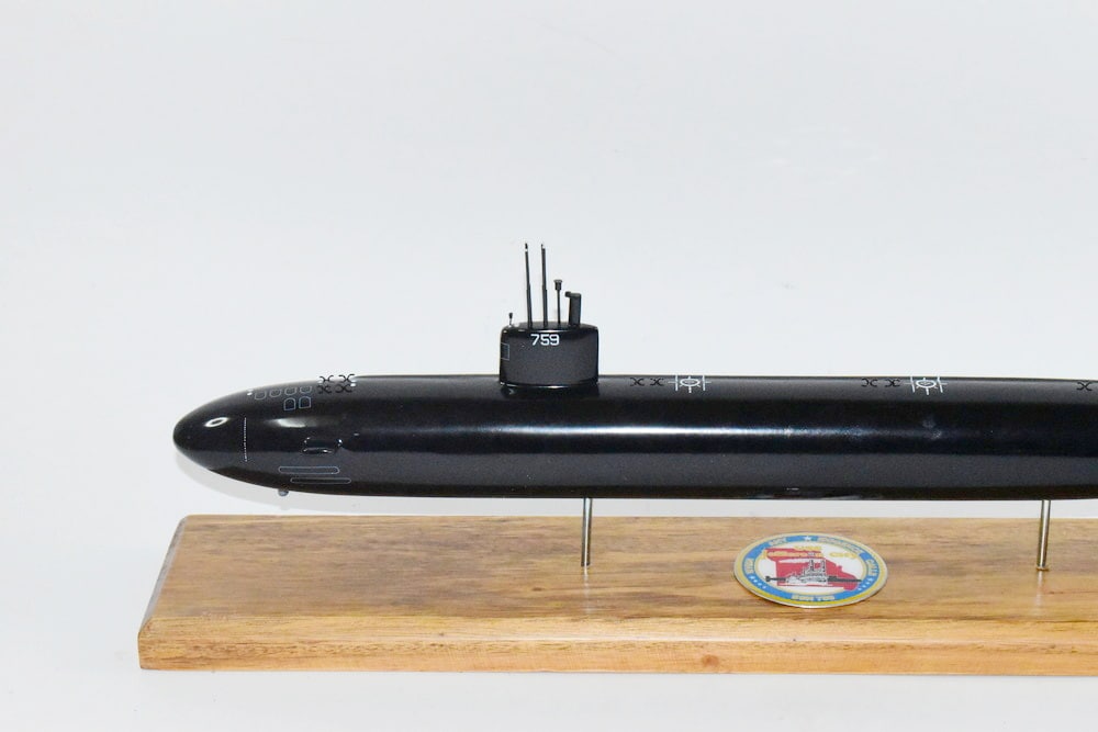 USS Jefferson City SSN-759 (Black Hull) Submarine Model