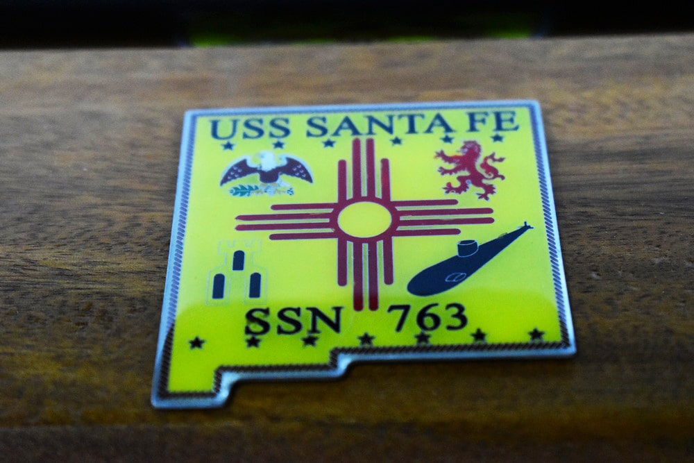 USS Santa Fe SSN-763 (Black Hull) Submarine Model
