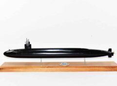 USS Alaska SSBN-732 Submarine Model (Black Hull)