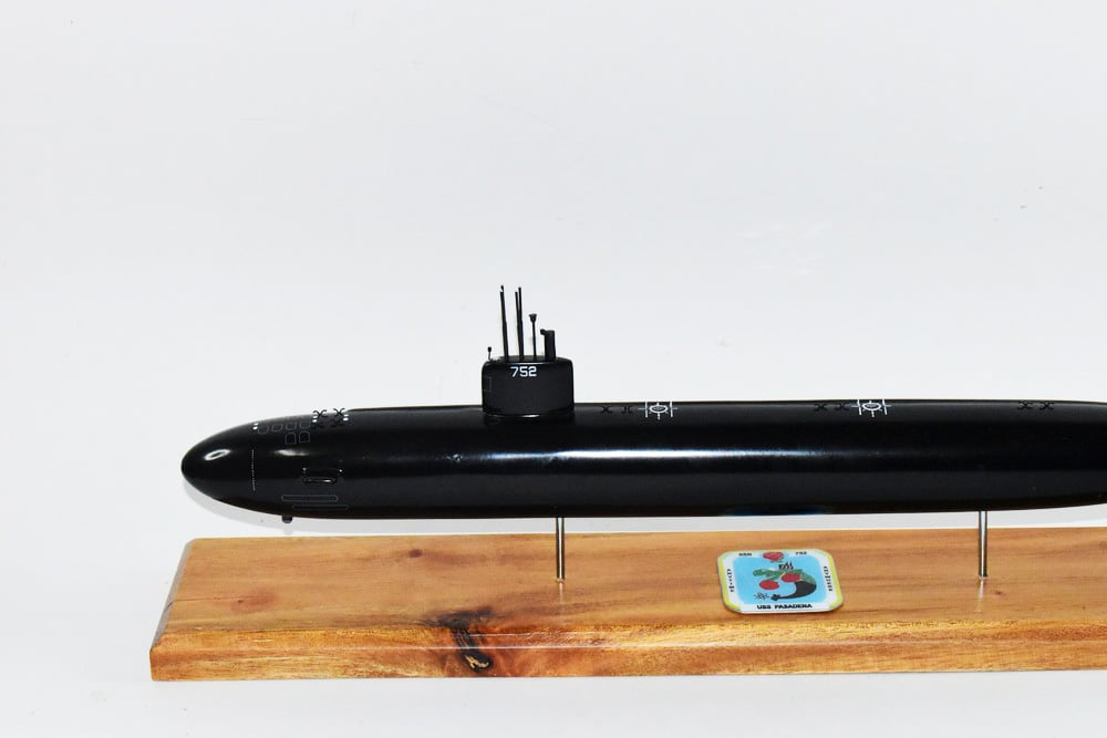 USS Pasadena SSN-752 (Black Hull) Submarine Model
