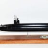 USS Maryland SSBN-738 Submarine Model (Black Hull)