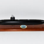 USS Charlotte SSN-766 (Black Hull) Submarine Model