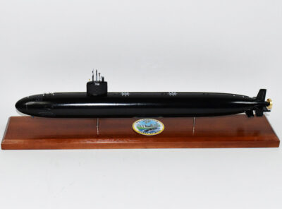 USS Charlotte SSN-766 (Black Hull) Submarine Model