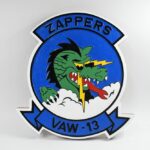 VAW-13 Zappers Plaque