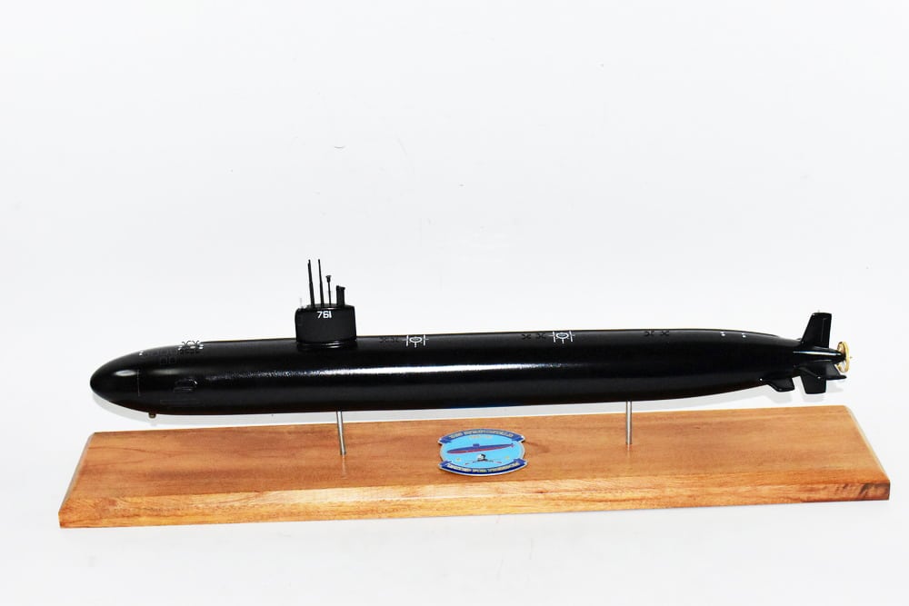 USS Springfield SSN-761 (Black Hull) Submarine Model