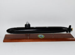USS Topeka SSN-754 (Black Hull) Submarine Model