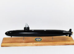 USS Alexandria SSN-757 (Black Hull) Submarine Model