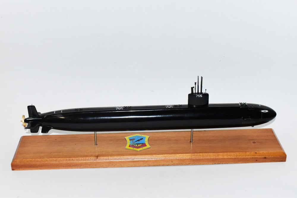 USS Miami SSN-755 (Black Hull) Submarine Model