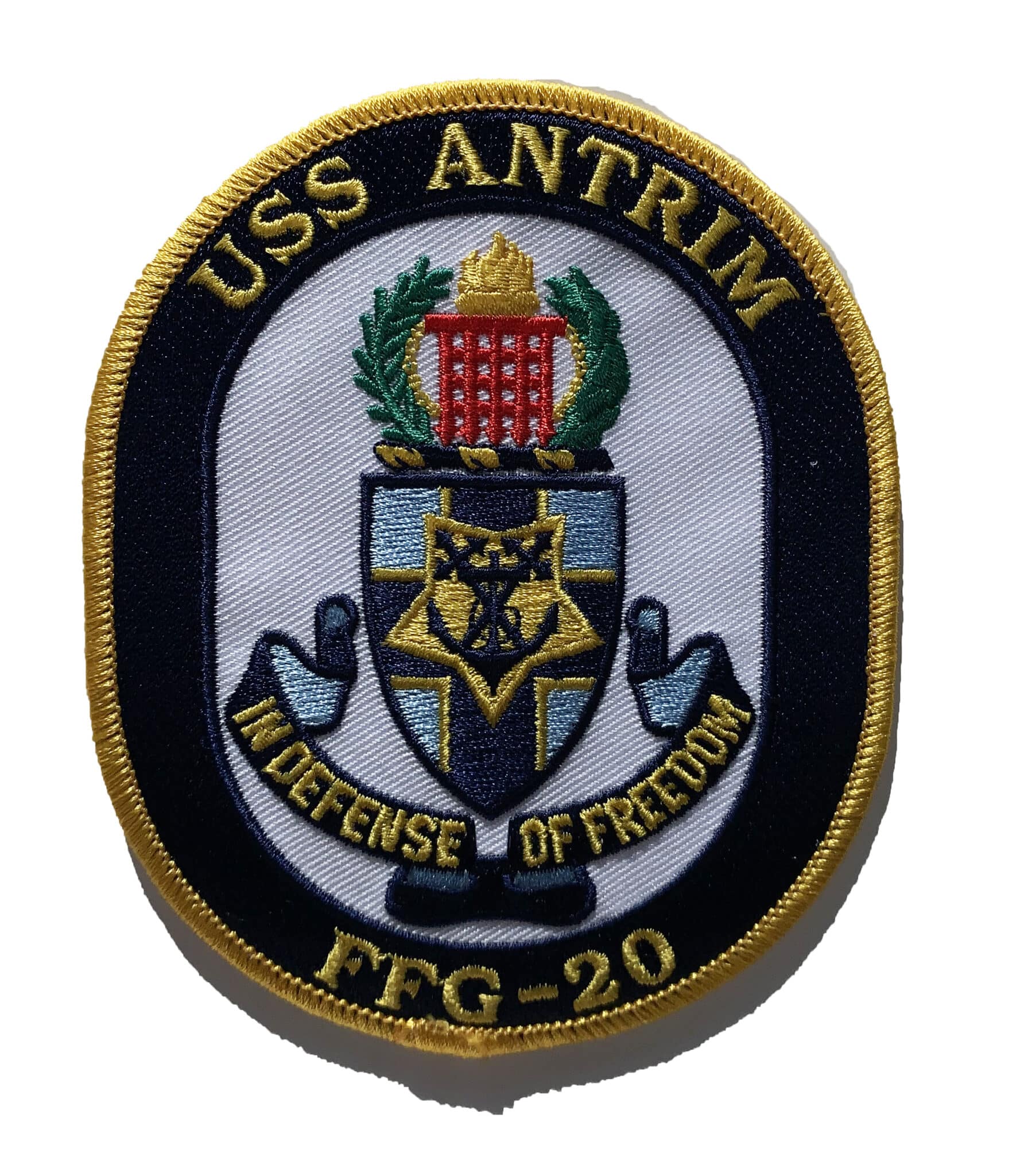 USS ANTRIM FFG-20 Patch – Sew On
