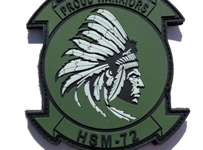 HSM-72 Proud Warriors PVC Glow in the dark Patch – Sew On
