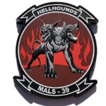 MALS-39 Hellhounds PVC- With Hook and Loop
