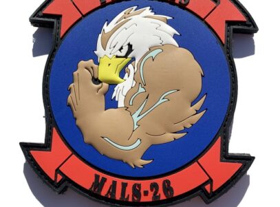MALS-26 Patriots PVC Patch –Hook and Loop