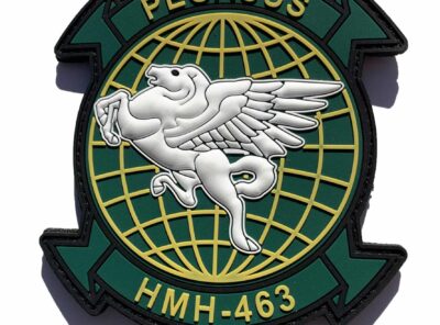 HMH-463 Pegasus PVC Patch –Hook and Loop
