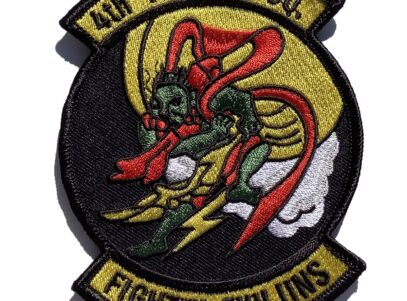 4th Fighter Squadron Fighting Fuujins Patch – Sew On