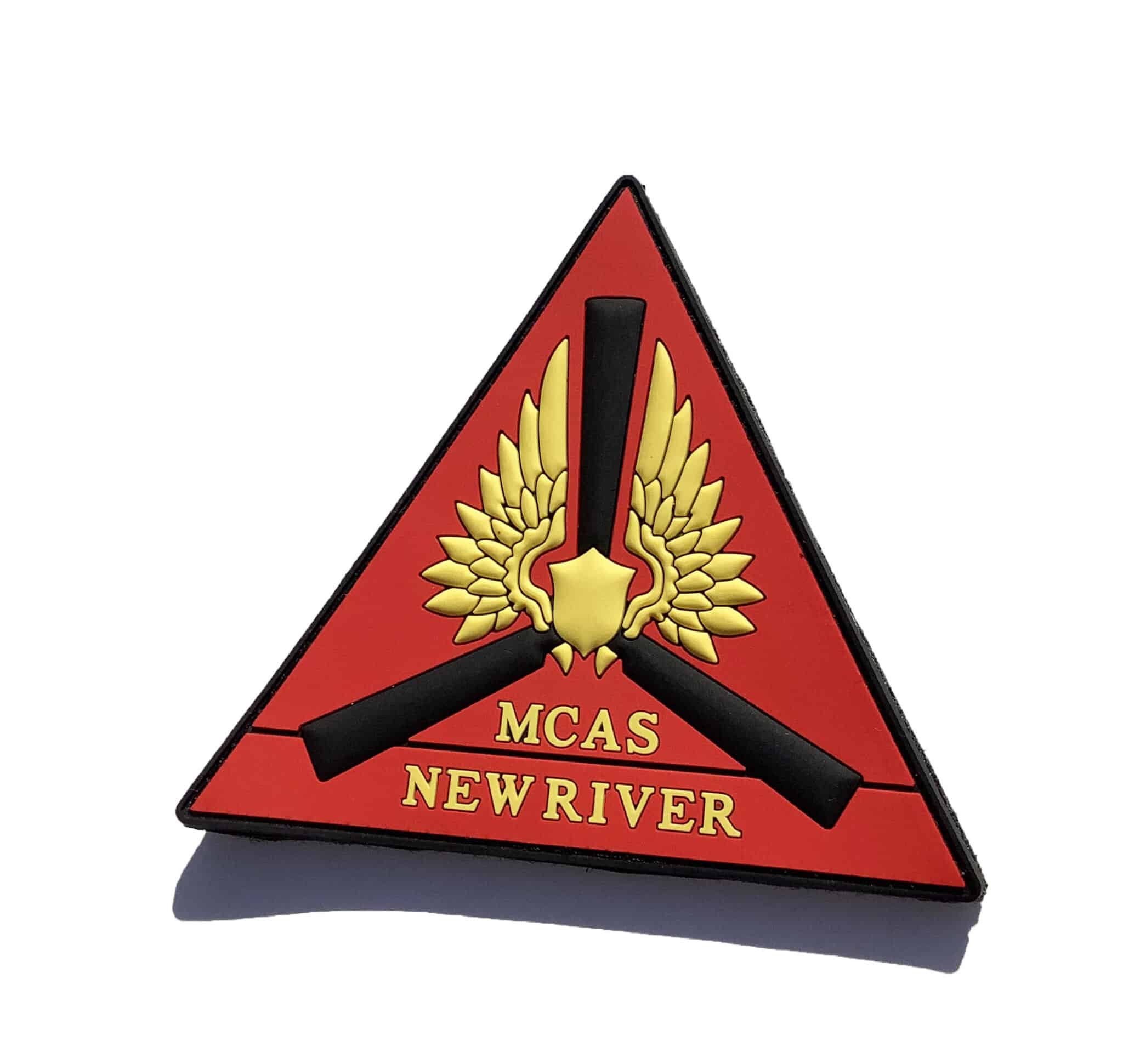 MCAS New River PVC patch - Hook and Loop