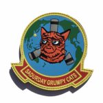 VMM-262 Sadurday Grumpy Cats PVC Squadron Patch – Hook and Loop