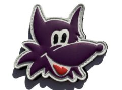 VMM-364 Purple Foxes Mascot Swifty-With Hook and Loop