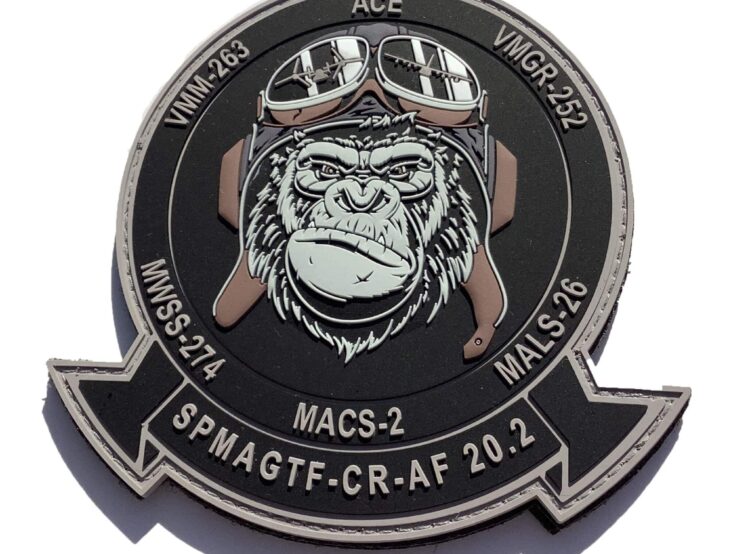 VMM-263 SPMAGTF 20.1 Ready Ape Squadron Patch – Hook and Loop