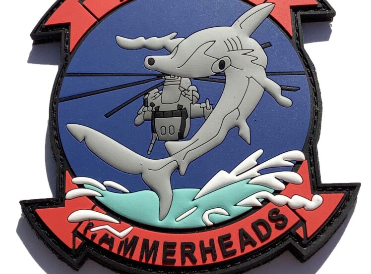 HMH-366 Hammerheads PVC Patch – Hook and Loop