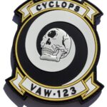 VAW-123 Cyclops Squadron Patch – Hook and Loop