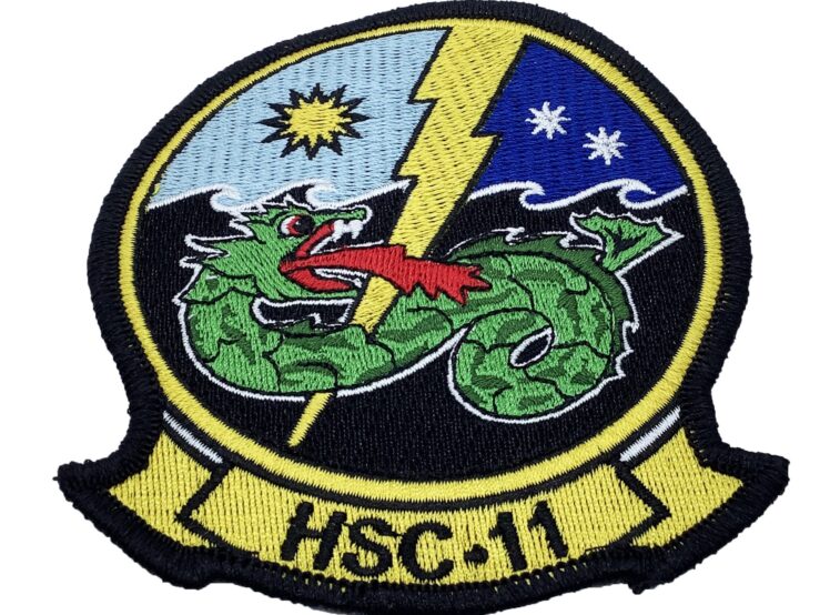 HSC-11 Dragonslayers Squadron Patch – Sew On