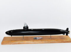 USS Scranton SSN-756 (Black Hull) Submarine Model