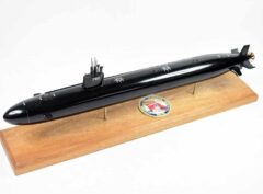 USS Jefferson City SSN-759 (Black Hull) Submarine Model