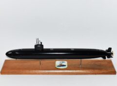 USS Montpelier SSN-765 (Black Hull) Submarine Model