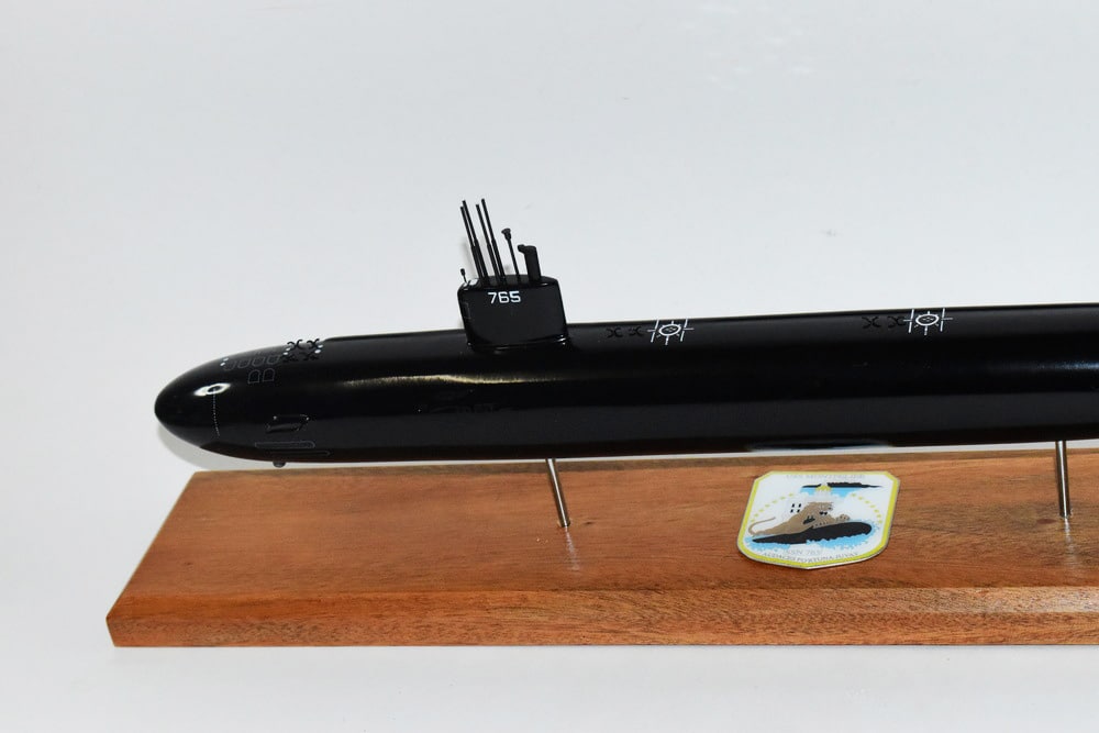 USS Montpelier SSN-765 (Black Hull) Submarine Model