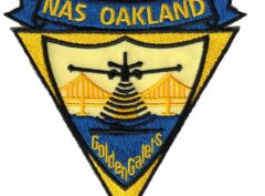 NAS OAKLAND Patch – Plastic Backing