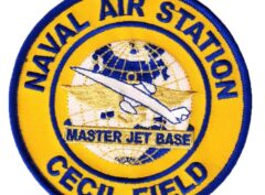 NAVAL AIR STATION CECIL FIELD Patch – Plastic Backing