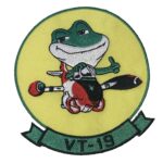 VT-19 Frogs Squadron Patch – Plastic Backing