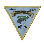 NAVAL AIR FACILITY MIDWAY ISLAND Patch – Plastic Backing
