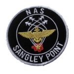 NAS SANGLEY POINT Patch – Plastic Backing