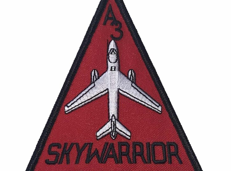 A3 SKYWARRIOR Patch – Plastic Backing