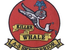 KILLER WHALE A-3 SKYWARRIOR Patch – Plastic Backing