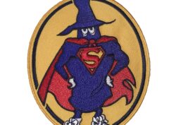 SPOOKY SUPERMAN Patch – Plastic Backing