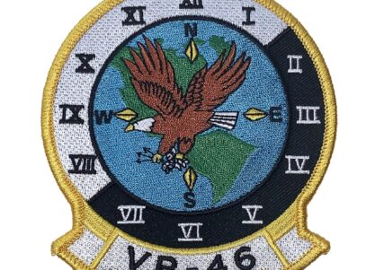 VR-46 Eagles Squadron Patch – Plastic Backing