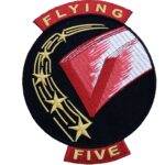 VT-5 FLYING FIVE Squadron Patch – Plastic Backing