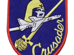 F-8 Crusader Patch – Plastic Backing