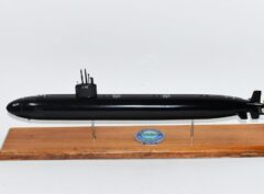 USS Greeneville SSN-772 (Black Hull) Submarine Model