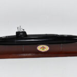 USS Simon Bolivar SSBN-641 Submarine Model (Black Hull)